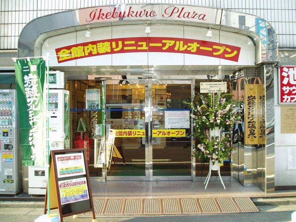 Capsule Hotel & Sauna Ikebukuro Plaza Tokyo Eksteriør bilde