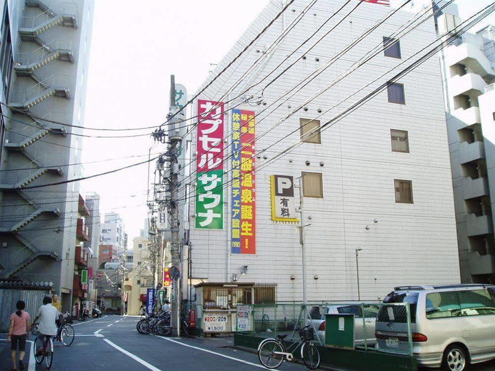 Capsule Hotel & Sauna Ikebukuro Plaza Tokyo Eksteriør bilde